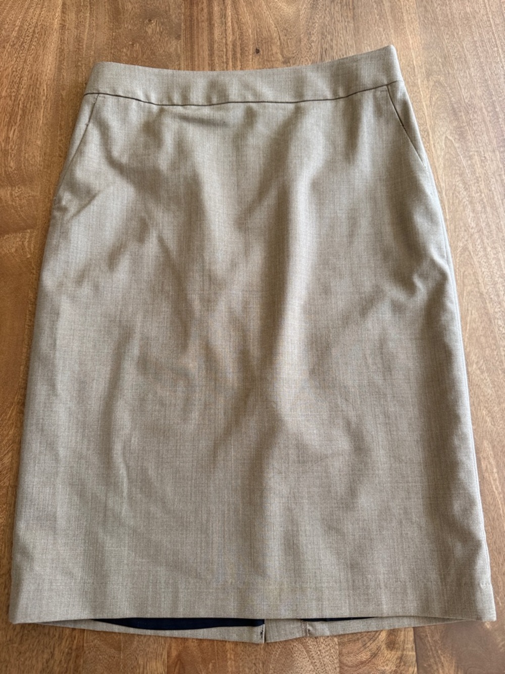 Banana Republic Sandstone Pencil Skirt